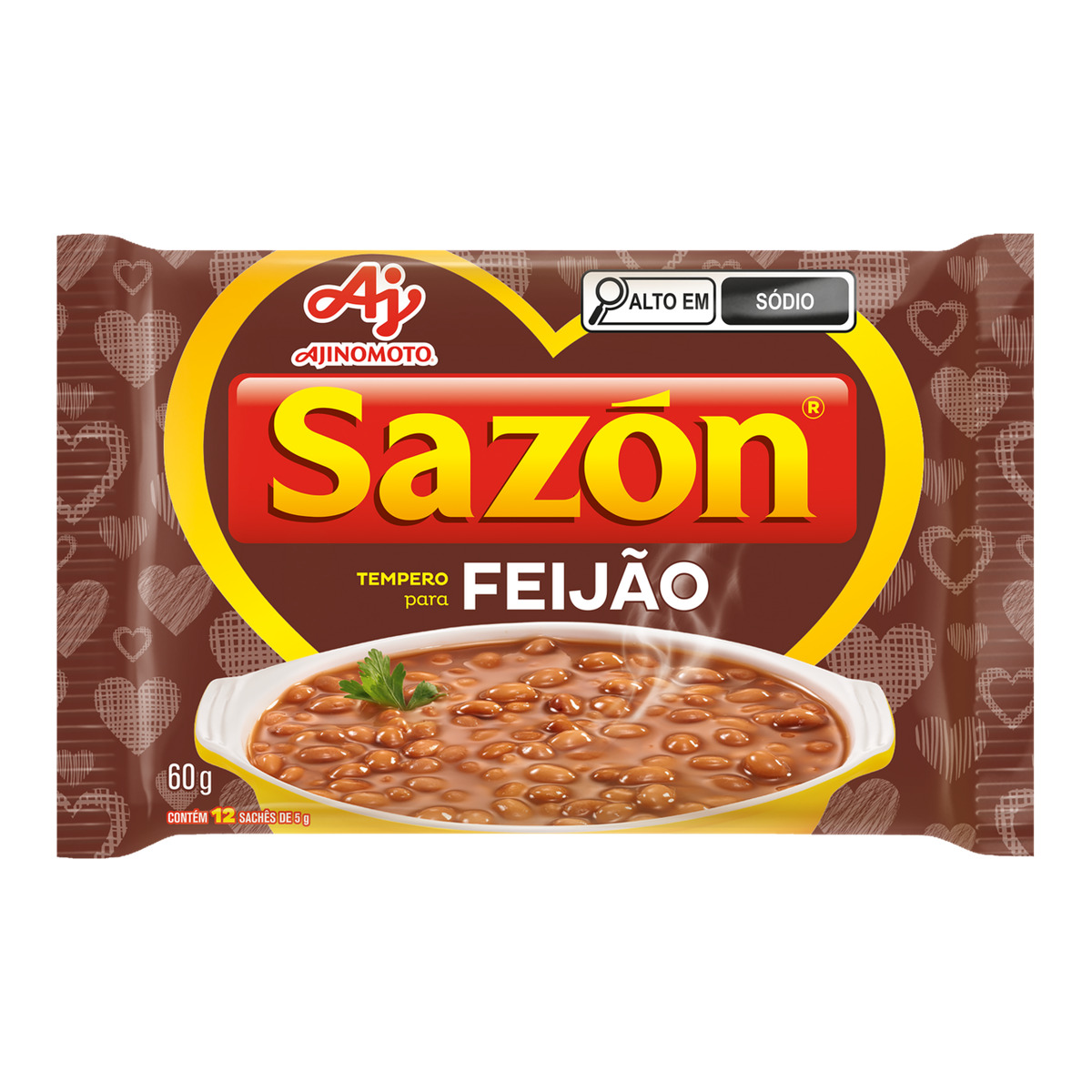 Tempero Sazón Verde Frango Pacote Sazón – 60g