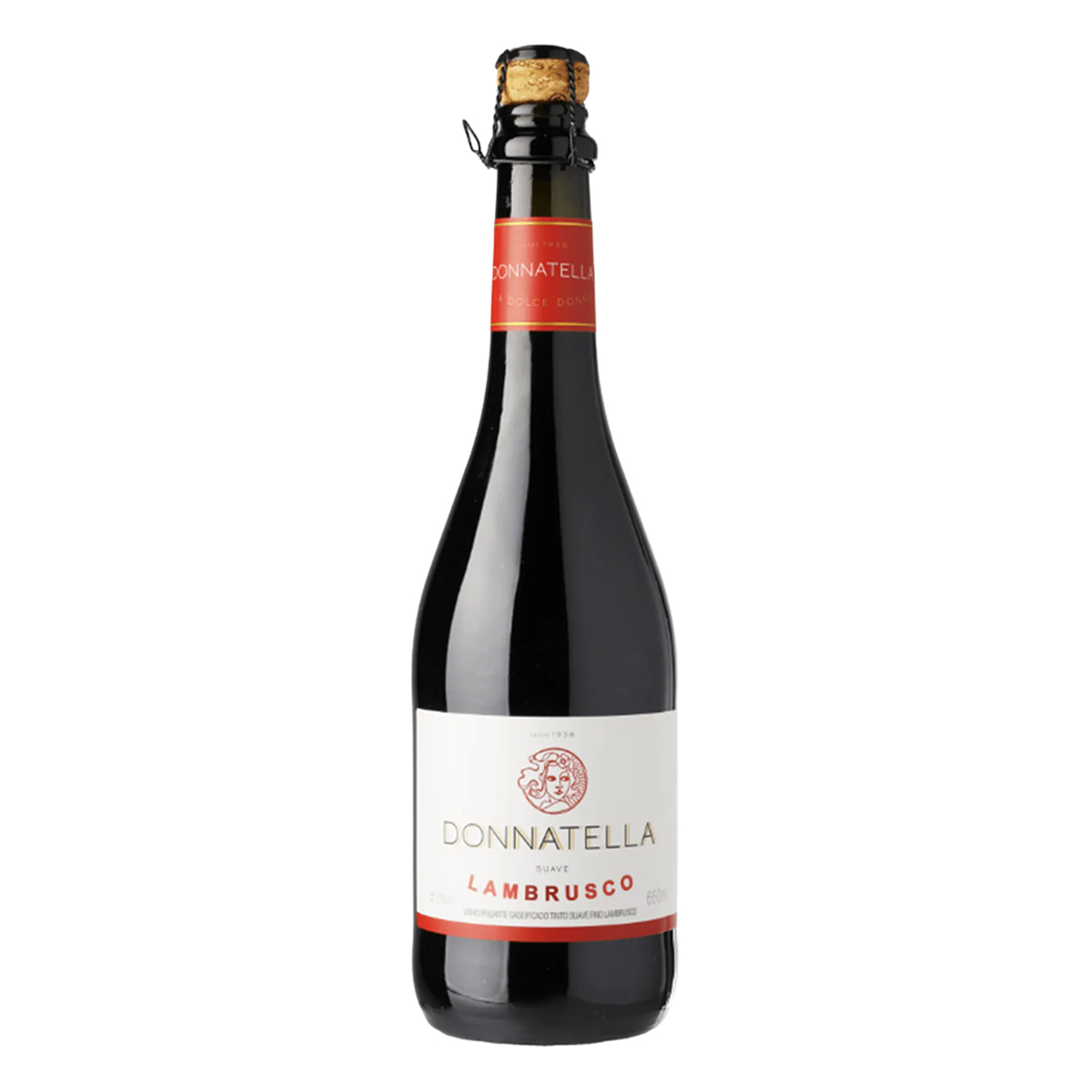 Vinho Lambrusco Tinto Suave Donnatella - 660ml