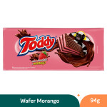 Biscoito Wafer Chocolate com Morango Toddy Pacote – 94g
