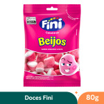 Bala Fini Beijos de Morango 80g