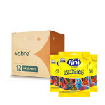 Bala Fini Minhocas Brilho 80g