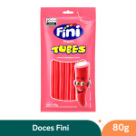 Bala Fini Sabor Morango Tubes 80g