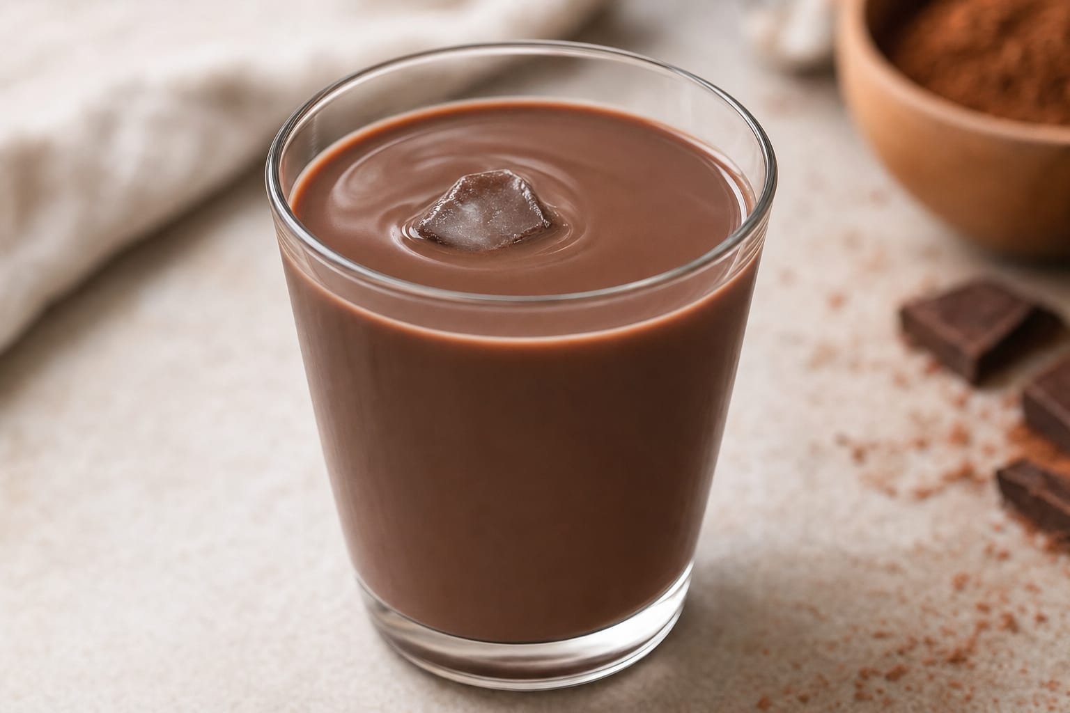 um-copo-de-achocolatado-gelado-perfeitamente-liso-e-homogeneo-com-um-cubo-de-gel